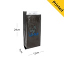 Black - Satchel White Paper Bag 12×7×29 cm 1000/ctn