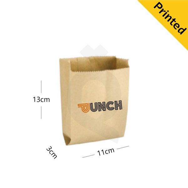 11×3×13cm Satchel Kraft Paper Bag 1000/ctn