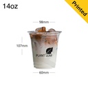 14oz/98mm PET Plastic Beverage Cold Cup 1000/ctn