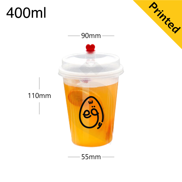 400ml PP Plastic Injection Cup 500/ctn