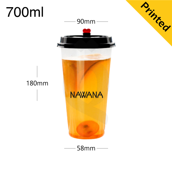 700ml PP Plastic Injection Cup 500/ctn
