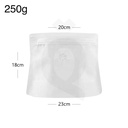 250g White Diamond Stand Up Ziplock Valve Bag  300/ctn