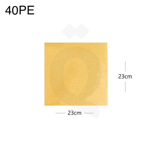 [003054] 40PE Kraft Wrapping Paper 23*23cm 2000/ctn