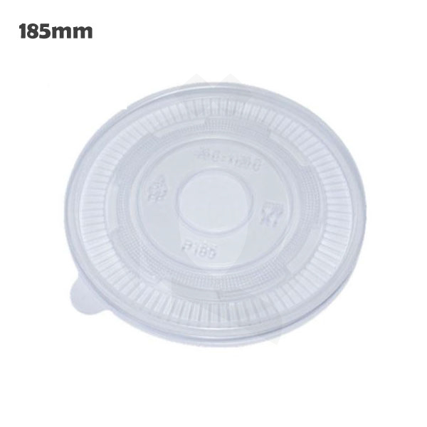 185mm PP Plastic Salad Bowl Lid 300/ctn