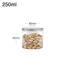250ml/85mm PET Plastic Jar Alu Cap 100/ctn