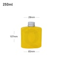 250ml B PET Plastic Cold Brew Bottle Silver Alu Cap 200/ctn
