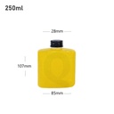 250ml B PET Plastic Cold Brew Bottle Black Alu Cap 200/ctn