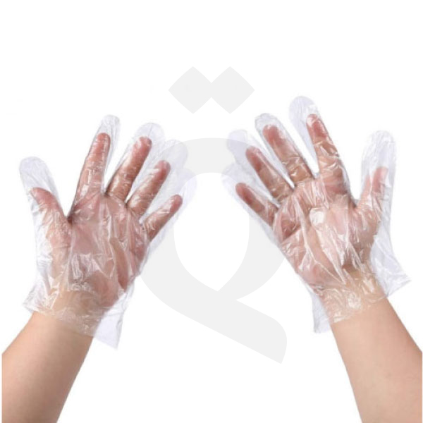 [008011] Gloves Plastic Clear 7000/ctn