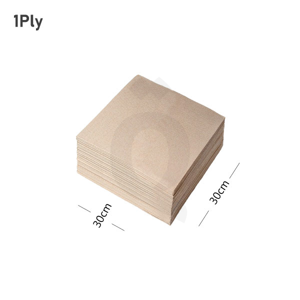 Browne Paper Napkin 30x30cm 1Ply 4000/ctn