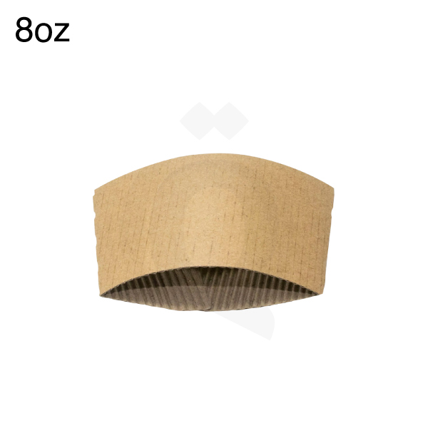 8oz Kraft Paper Sleeve Cup 1000/ctn