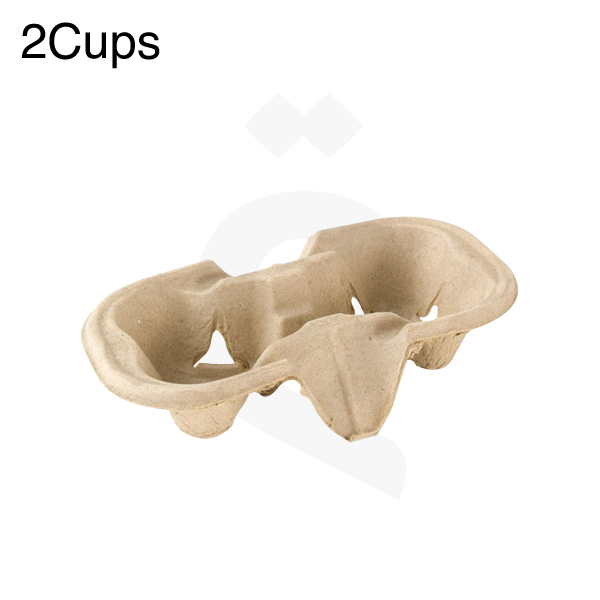 [001052] 2Cups Pulp Fiber Carrier 500/ctn