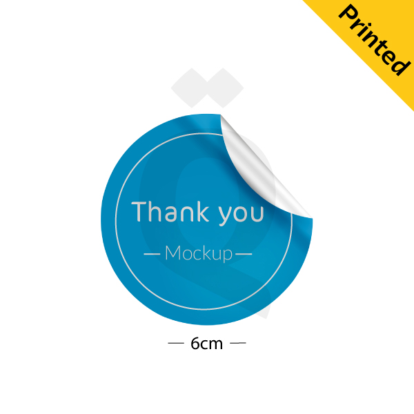 [500066] Sticker Printed 6x6cm Printed