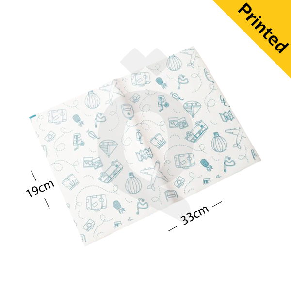 [500254] Wrapping Paper Printed 33x19cm