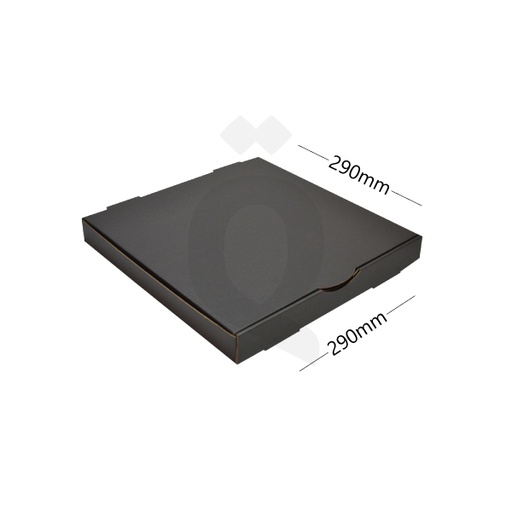 [004059] علبه بينزا ورق اسود مقاس 29×29 سم 50 حبة
