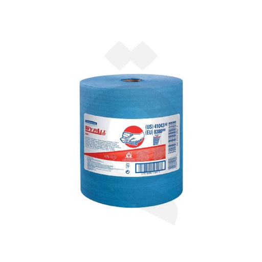 [008026] Blue Roll X80 Wipers 475/Roll
