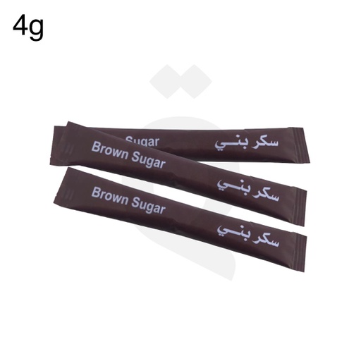 [001048] 4g Brown Sugar Stick 1000pcs