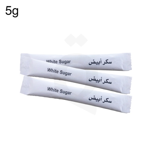 [001049] 5g White Sugar Stick 5kg