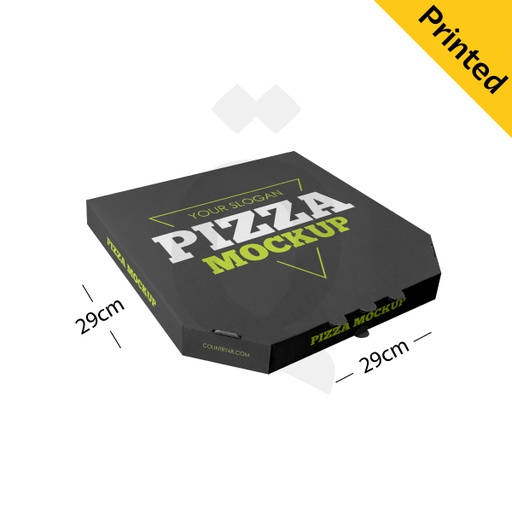[500042] Pizza Box Printed 29x29 cm