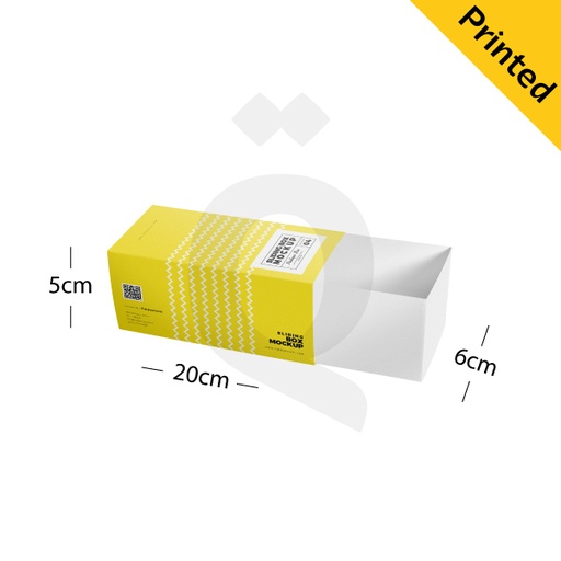 [500116] Paper Box Printed 350gm Size 20*6*5cm